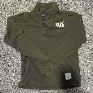 Hollister Dark Brown Long Sleeve Shirt